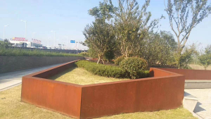 海曙耐候钢挡土墙